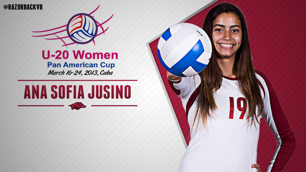 Jusino of Razorbacks Volleyball to Represent Puerto Rico at Pan Am Cup